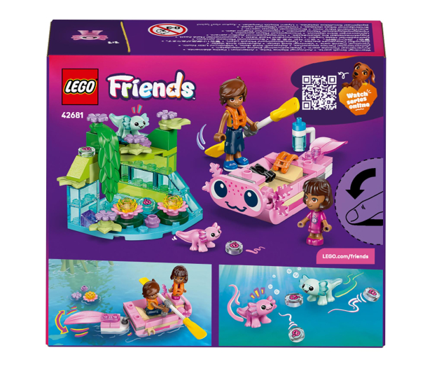 LEGO FRIENDS 42681 Przygoda na aksolotlowej łodzi - 1473460 - zdjęcie 9